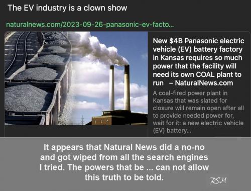 EV clown show