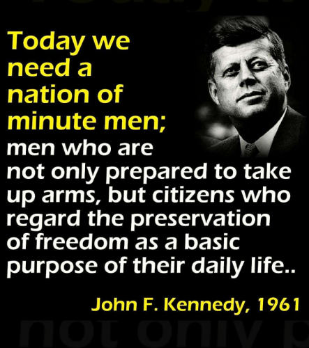 JFK on Militia