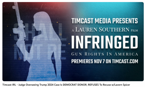 Screenshot 2023-10-30 at 18-32-34 (8) Timcast IRL - Judge Overseeing Trump 2024 Case Is DEMOCRAT DONOR REFUSES To Recuse w_Lavern Spicer - YouTube