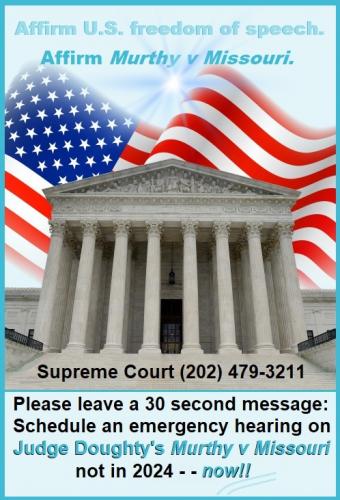 AFFIRM MURTHY v MISSOURI NOW