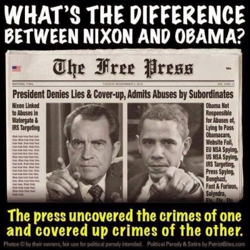 obama nixon  what's the difference