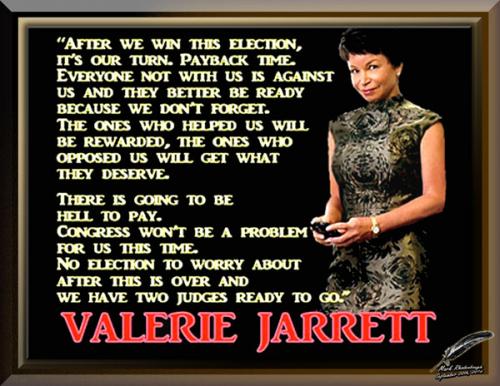 Valerie Jarrett's Warning for 2016