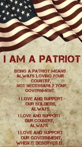 I am a Patriot