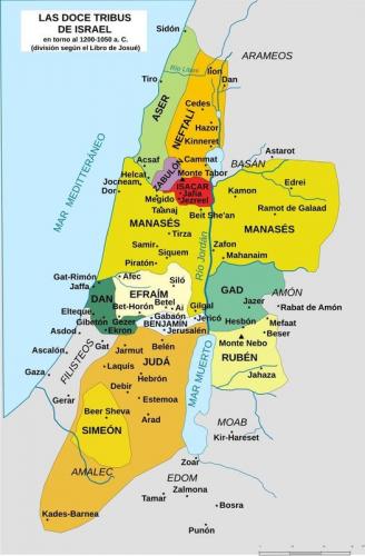 12 tribes of Israel 1700 years before Muhammad invented Islam