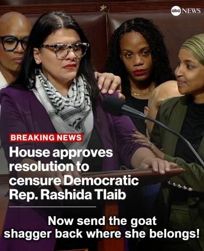 Send her back to her third world shithole Rashida