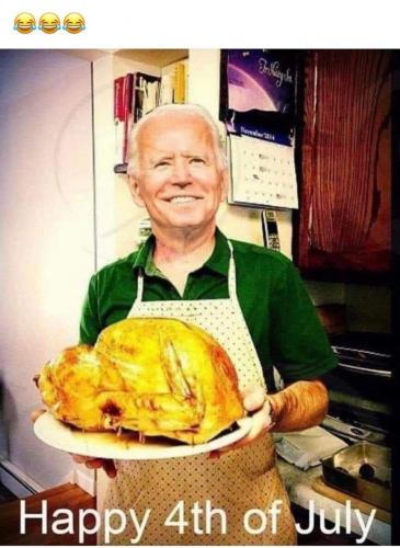 Biden -- Happy Thanksgiving or Happy 4th of July