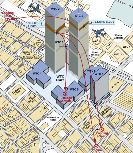 9-11 map