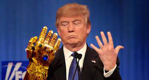 Trump Thanos glove