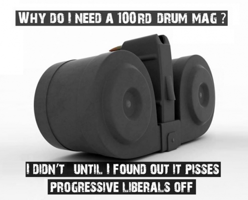 Why do I need a 100 round drum magazine
