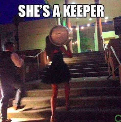 Girls - She's a keeper