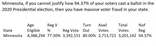State Fraud 2020 Minnesota