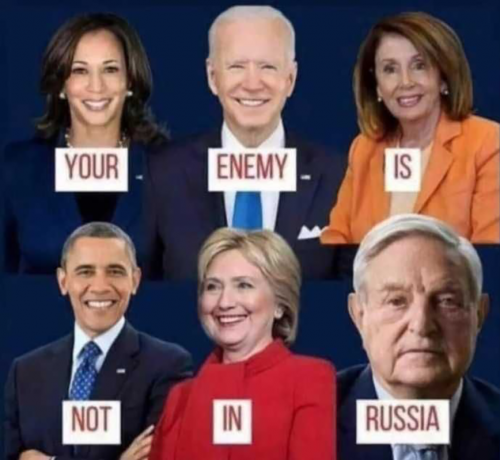 USA enemy not in Russia