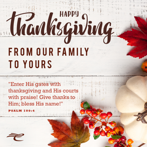 Ps. 100-4 (Happy Thanksgiving)