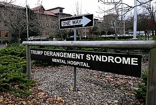 trump-derangement-syndrome-mental-hospital-sign