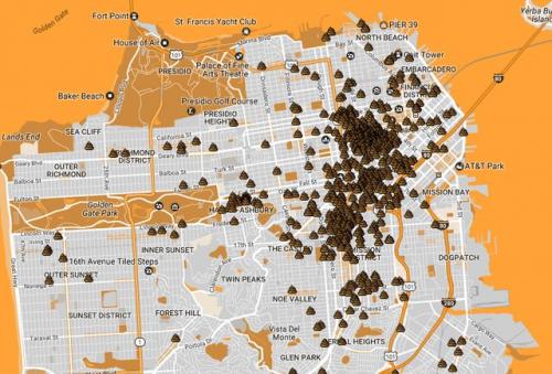 california shit map