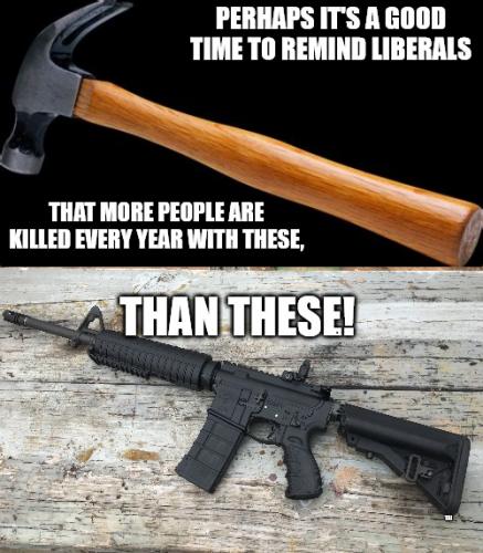 Hammer vs rifle