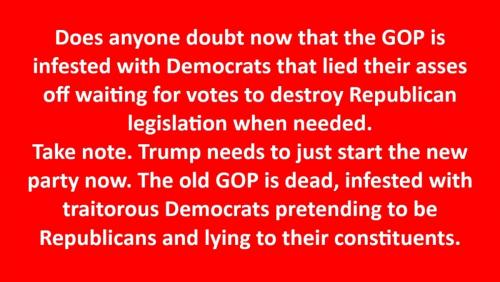 M GOP infested