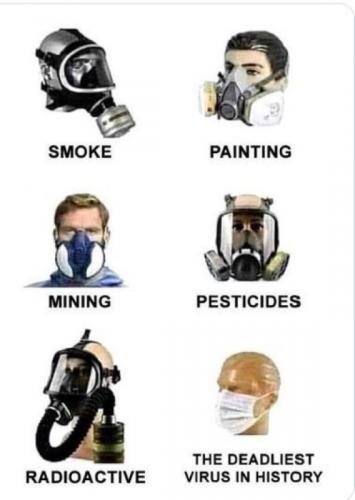 M masks