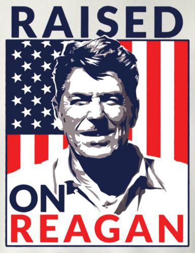 B raised on Reagon