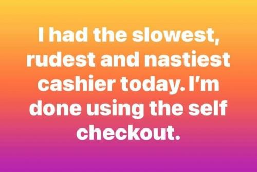 Worst Cashier