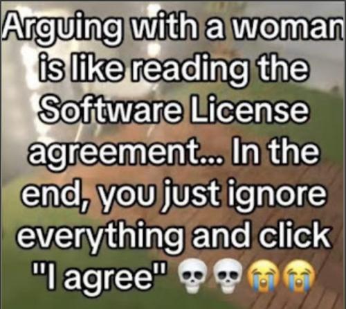 arguing w female