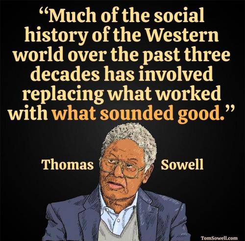 M T Sowell sounded good
