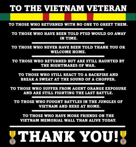 M Vietnam Veteran