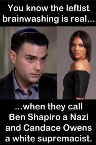 M leftist brainwashing
