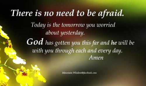 111523 - No need to be afraid