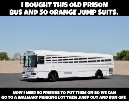 old prison bus