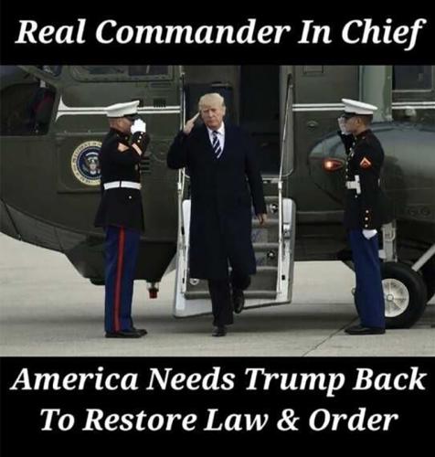 USA real Commander in Chief
