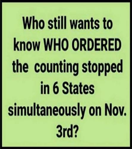 USA stopped counting