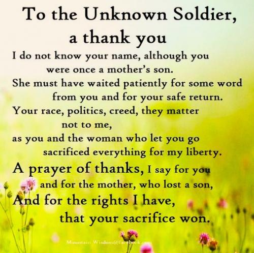 111023 - Unknown Soldier