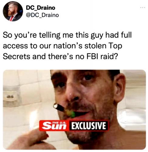 No FBI Raid for The Crackhead