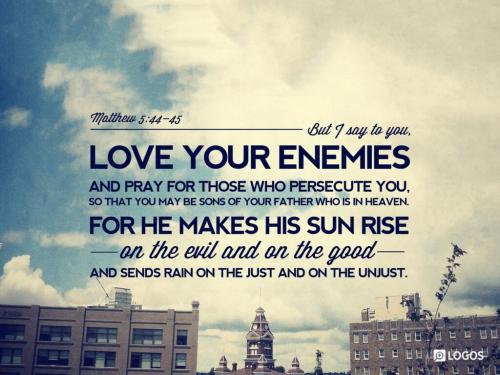 Matthew 5 43 44
