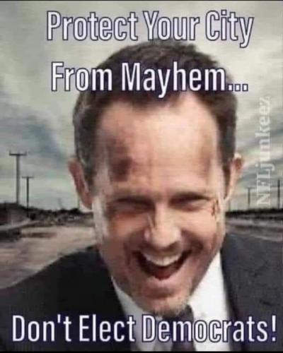 Democrat, Allstate, Vote -- Protect your City