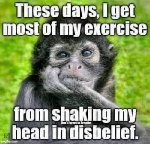 M disbelief