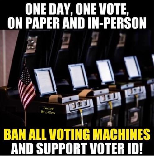 USA one day one vote