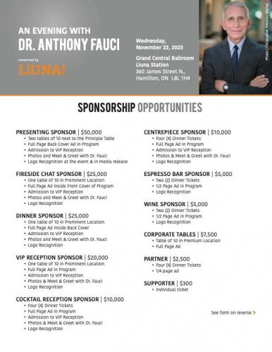 supporting Falsi Fauci