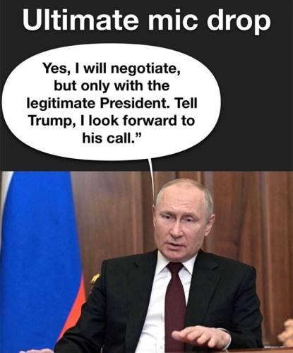 USA legitimate President