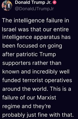 M intelligence failure