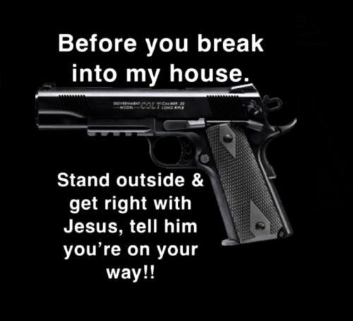 X break in house