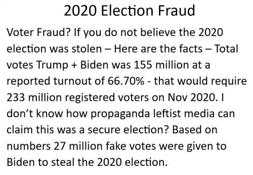 2020 election fraud proof