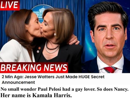No small wonder Paul Pelosi had a gay lover. So does Nancy.
