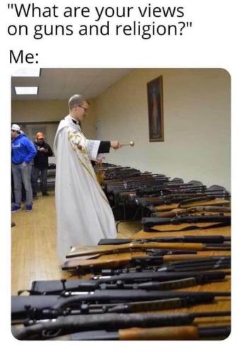 Guns and religion