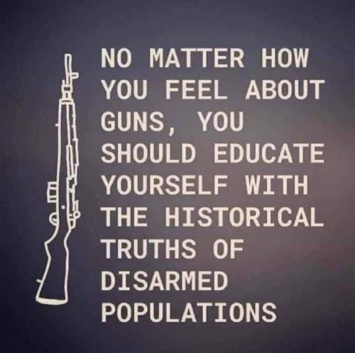 X disarmed populations