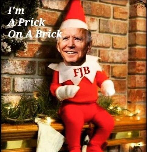 Elf on a shelf - Biden