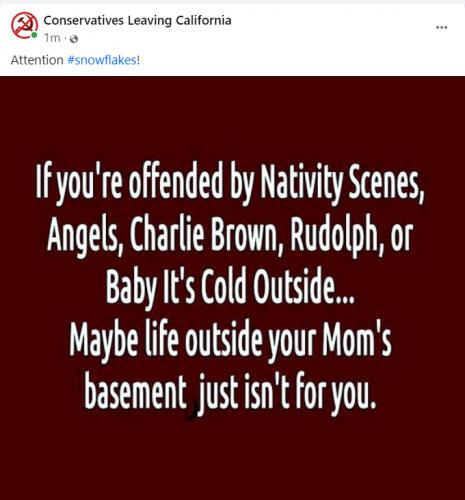 Attention Snowflakes Conservatives Leaving California