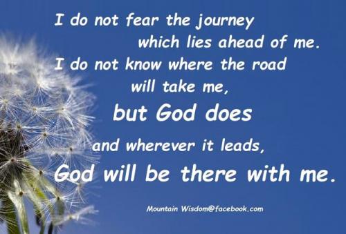 120823 - I do not fear the road ahead
