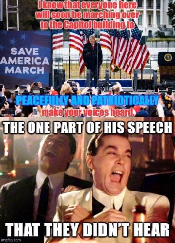 PEACEFULLY AND PATRIOTICALLY